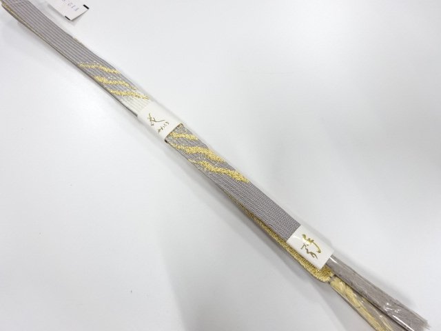 未使用品　正絹　高麗　手組帯締め